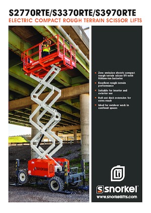 Scherenbühnen auf Rädern Snorkel S2770RTE