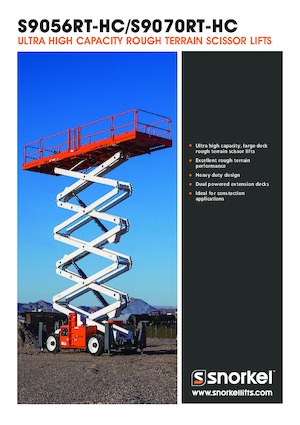 Scherenbühnen auf Rädern Snorkel S9056RT-HC