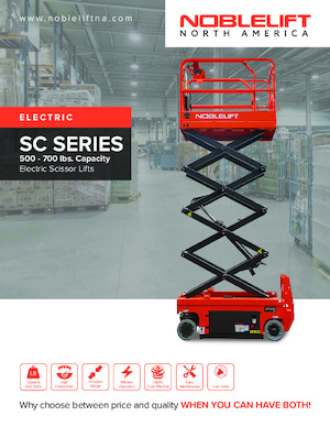 Scherenbühnen auf Rädern Noblelift SC2632EN