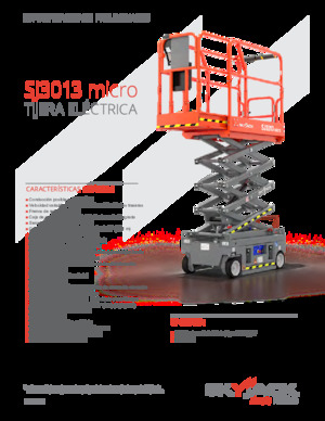 Scherenbühnen auf Rädern Skyjack SJ3013 micro 