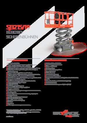 Scherenbühnen auf Rädern Skyjack SJ3219 