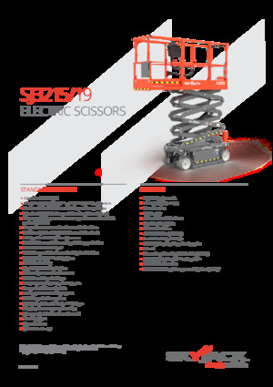 Scherenbühnen auf Rädern Skyjack SJ3219 