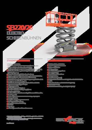 Scherenbühnen auf Rädern Skyjack SJ3226 