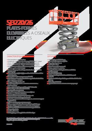 Scherenbühnen auf Rädern Skyjack SJ3226 