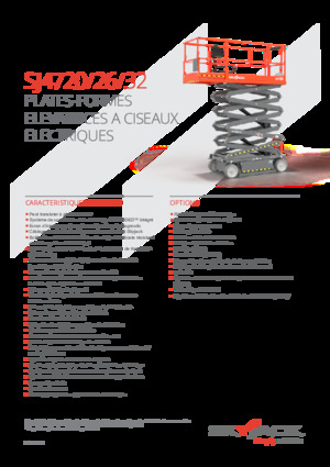 Scherenbühnen auf Rädern Skyjack SJ4732 