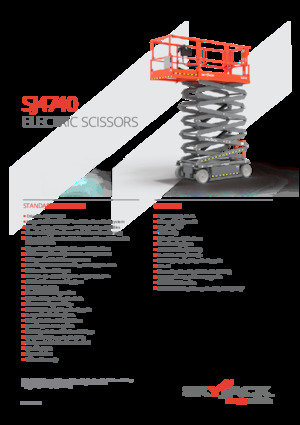 Scherenbühnen auf Rädern Skyjack SJ4740 