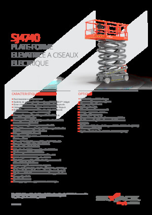 Scherenbühnen auf Rädern Skyjack SJ4740 