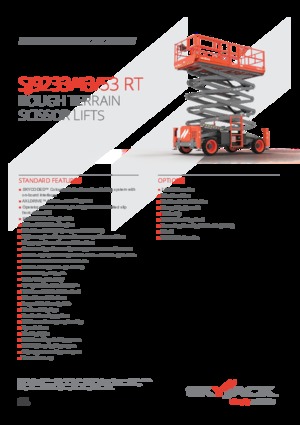 Scherenbühnen auf Rädern Skyjack SJ9253 RT