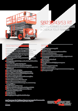 Scherenbühnen auf Rädern Skyjack SJ9243 RT