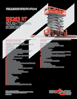 Scherenbühnen auf Rädern Skyjack SJ9664RT 