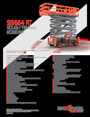 Scherenbühnen auf Rädern Skyjack SJ9664RT