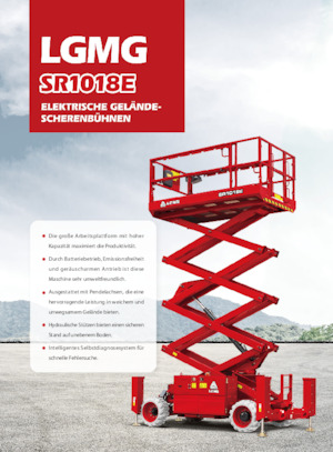 Scherenbühnen auf Rädern LGMG  SR1018E