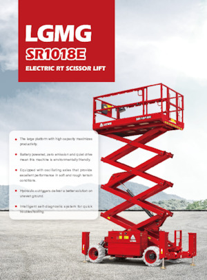 Scherenbühnen auf Rädern LGMG  SR1018E