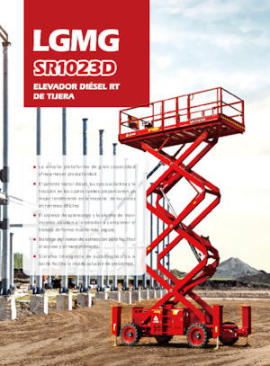 Scherenbühnen auf Rädern LGMG  SR1023D