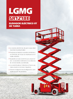 Scherenbühnen auf Rädern LGMG  SR1218E