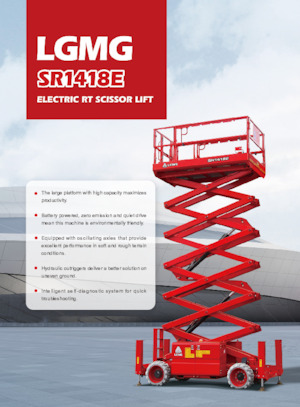 Scherenbühnen auf Rädern LGMG  SR1418E 