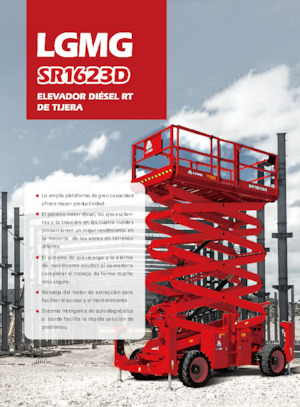 Scherenbühnen auf Rädern LGMG  SR1623D