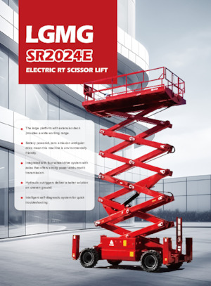 Scherenbühnen auf Rädern LGMG  SR2024E