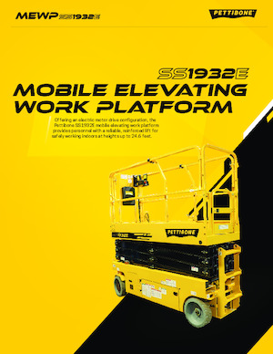 Scherenbühnen auf Rädern Pettibone SS1932E