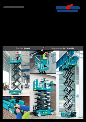 Scherenbühnen auf Rädern Sunward SWSL 1412 HD