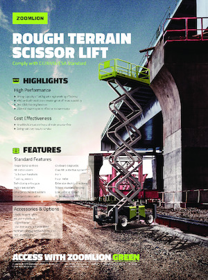 Scherenbühnen auf Rädern Zoomlion ZS1623RT