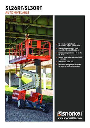 Scherenbühnen auf Rädern Snorkel SL26RT