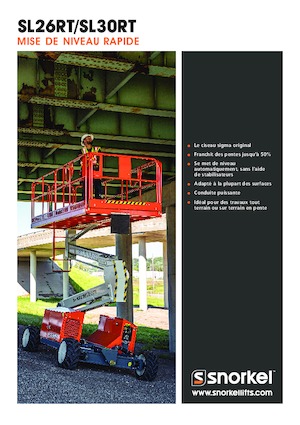 Scherenbühnen auf Rädern Snorkel SL26RT