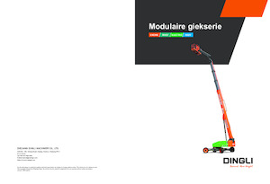Teleskoparbeitsbühnen auf Rädern Dingli BT36ERT