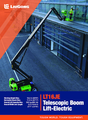 Teleskoparbeitsbühnen auf Rädern Liugong LT16JE