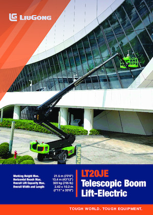 Teleskoparbeitsbühnen auf Rädern Liugong LT20JE