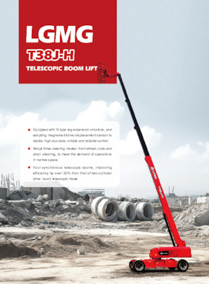 Teleskoparbeitsbühnen auf Rädern LGMG  T38J-H