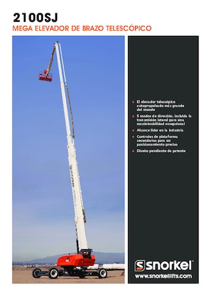 Teleskoparbeitsbühnen auf Rädern Snorkel 2100SJ