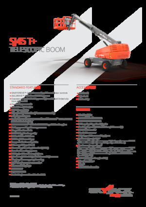 Teleskoparbeitsbühnen auf Rädern Skyjack SJ 45 T+