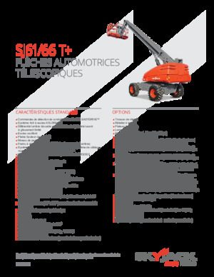 Teleskoparbeitsbühnen auf Rädern Skyjack SJ 66 T+