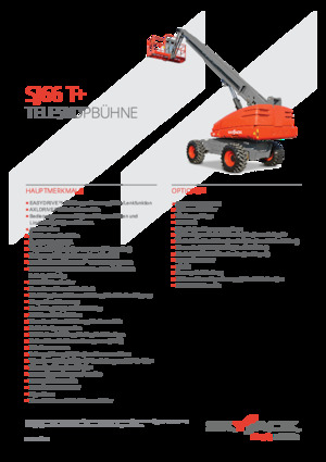 Teleskoparbeitsbühnen auf Rädern Skyjack SJ 66 T+