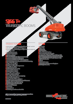 Teleskoparbeitsbühnen auf Rädern Skyjack SJ 66 T+