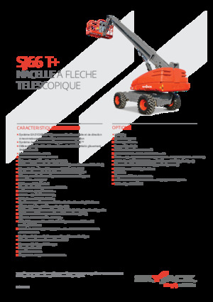 Teleskoparbeitsbühnen auf Rädern Skyjack SJ 66 T+