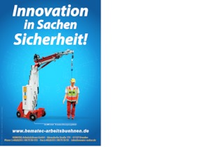 Senkrechtmast-Arbeitsbühnen HELIX MH 35120