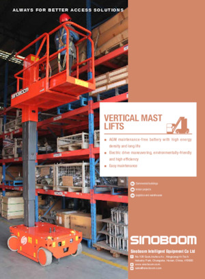 Senkrechtmast-Arbeitsbühnen Sinoboom VM04E 