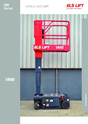 Senkrechtmast-Arbeitsbühnen ELS Lift VM6