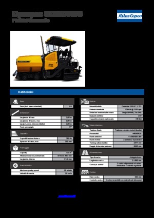 Straßenfertiger auf Rädern Dynapac SD 2500 WS