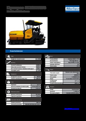 Straßenfertiger auf Rädern Dynapac SD 2500 WS