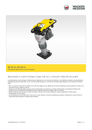 Stampfer, Benzin und Diesel Wacker Neuson BS 60-4 As 11