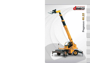 Teleskopen mit Oberwagen Dieci Pegasus 40.25