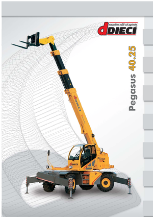Teleskopen mit Oberwagen Dieci Pegasus 40.25