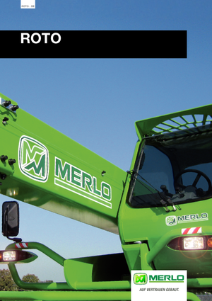 Teleskopen mit Oberwagen Merlo Roto 38.16