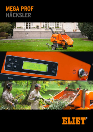 Holzhäcksler Eliet Mega Prof