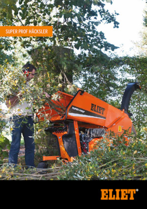 Holzhäcksler Eliet Super Prof Max