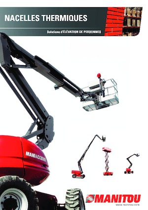 Scherenbühnen X auf Rädern Manitou 100 SC