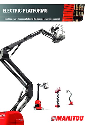 Scherenbühnen auf Rädern Manitou 140 SC